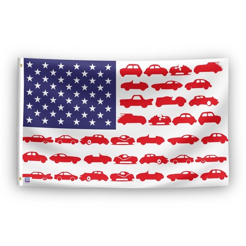 Bandiera americana righe - americana, a
