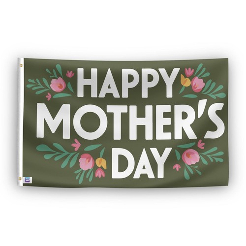Bandiera happy mother day - mother’s,