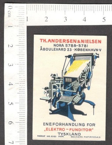 Timbro poster macchina - , da