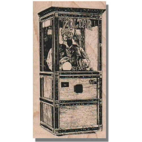 Macchina zoltar timbro gomma - macchina,