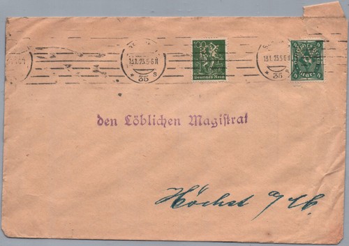 Reich infla mifr michel - infla, mifr.