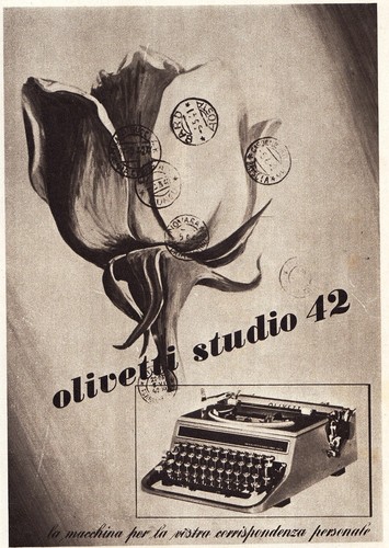 Pubblicita 1942 olivetti - 1942,